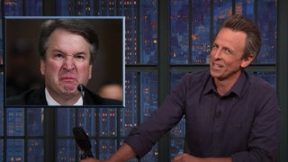 Seth Meyers Celebrates Abortion Rights Win in Kansas: ‘Brett Kavanaugh Is Angrily Chugging a Coors Light Tall Boy’ (Video)