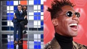 Stephen Colbert Louis Cato and Jon Batiste