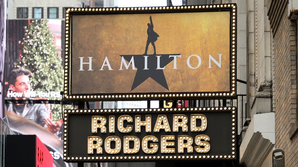 Hamilton on Broadway