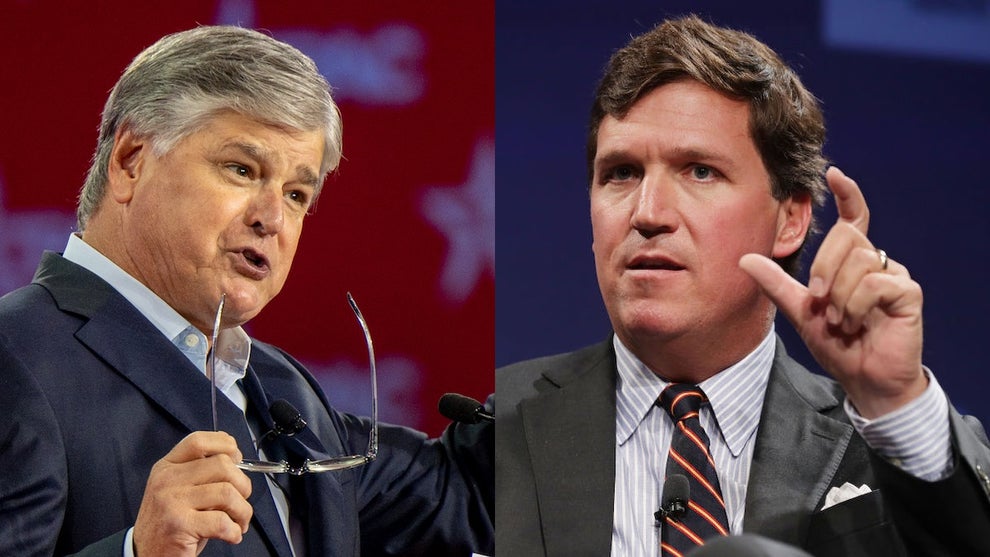 Sean Hannity and Tucker Carlson