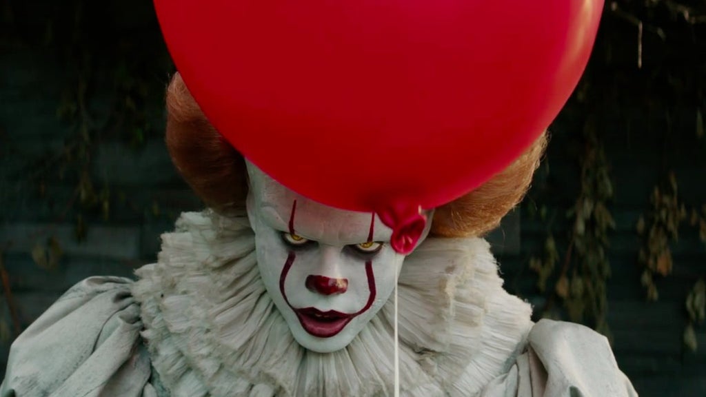 Bill Skarsgard as Pennywise in It