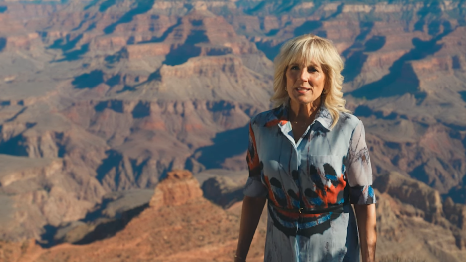 First Lady Jill Biden Introduces 'America's National Parks'