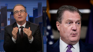 John Oliver Mocks Ohio GOP Rep for Throat-Clearing Over What ‘Classified’ Means: ‘His Body Is Reacting to the Nonsense That He’s Spewing’