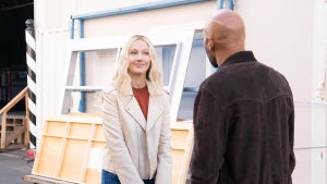 Judy Greer and Keegan-Michael Key in "Reboot."