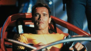 running man arnold Schwarzenegger