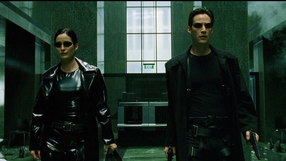 the matrix Carrie-Anne Moss keanu reeves