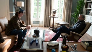 Domhnall Gleeson and Steve Carell in The Patient