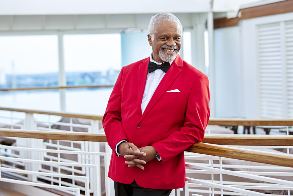 Ted Lange of "The Love Boat" on "The Real Love Boat" (CBS)