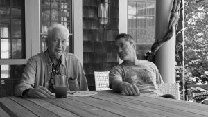 Robert Downey Sr. and Robert Downey Jr. Chris Smith