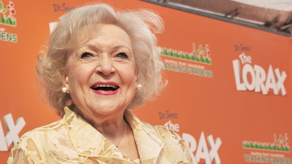 Betty White at the Premiere Of Universal Pictures And Illumination Entertainment's 3D-CG "Dr. Seuss' The Lorax" - Red Carpet