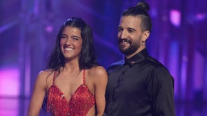 Charli D'Amelio and Mark Ballas on "Dancing With the Stars" (Disney+)
