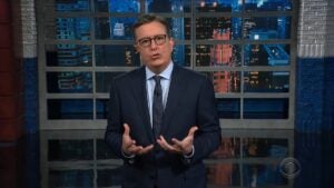 Colbert Italy Right Wing PM Lord of the Rings
