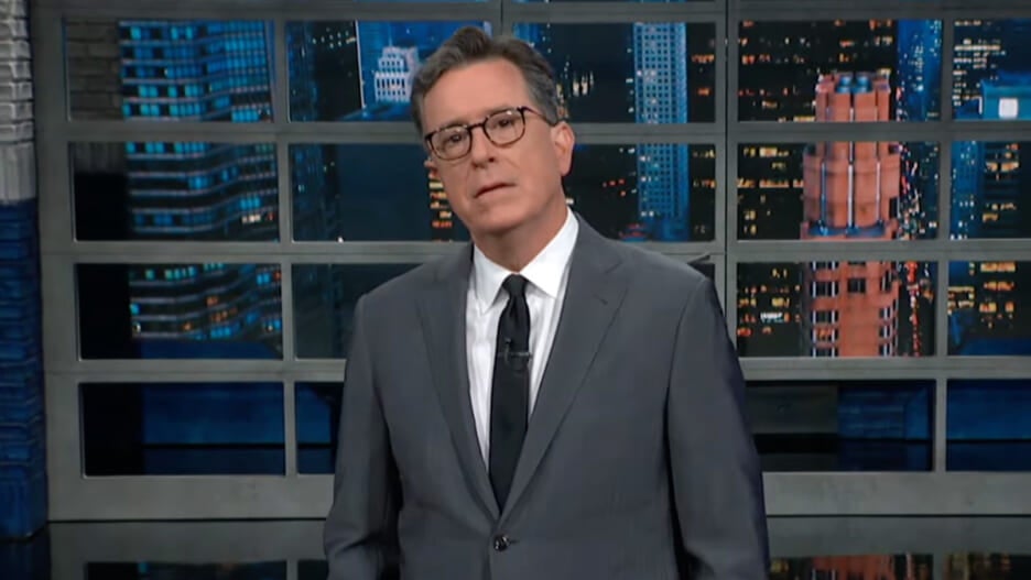 Colbert Rips DeSantis Over Transporting Migrants He’s ‘Got an Odd Way