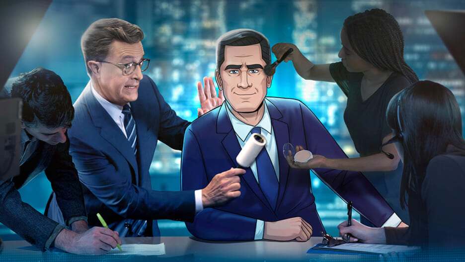 “Stephen Colbert Presents Tooning Out The News” (Comedy Central)