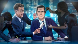 “Stephen Colbert Presents Tooning Out The News” (Comedy Central)