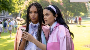 Alisha Boe and Camila Mendes in Netflix's "Do Revenge" (2022)