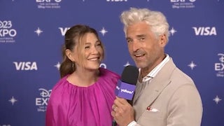 Ellen Pompeo Crashes Patrick Dempsey Interview, Which Then Goes Delightfully Off the Rails (Video)