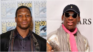 Jonathan Majors Dennis Rodman
