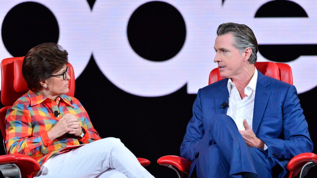 Kara Swisher, Gavin Newsom
