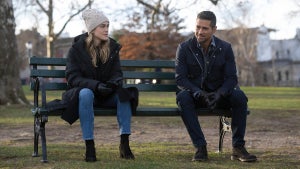 Michaela Stone (Melissa Roxburgh) and Jared Vasquez (J.R. Ramirez) in "Manifest" season 4