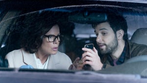 Marcia Gay Harden, Skyler Astin in "So Help Me Todd" (CBS)