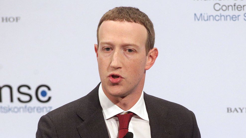 Meta's Mark Zuckerberg at the Munich Security Conference (MSC) 2020