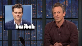 Seth Meyers Roasts Matt Gaetz for Joining Twitch: Only Way He Reached Young Voters Before ‘Was on Venmo’ (Video)