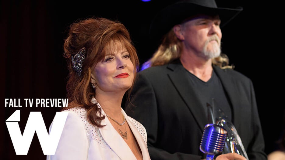 Susan Sarandon and Trace Adkins in 
