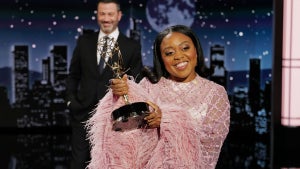 Quinta Brunson Crashes Jimmy Kimmel Monologue