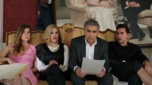 Schitt's Creek family finding out they're poor