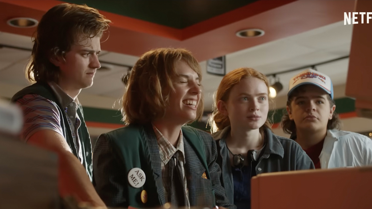 Watch the Stranger Things 4 Blooper Reel