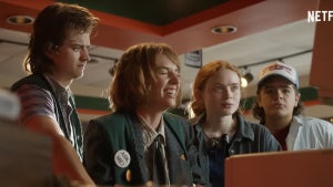 Stranger Things Season 4 blooper reel