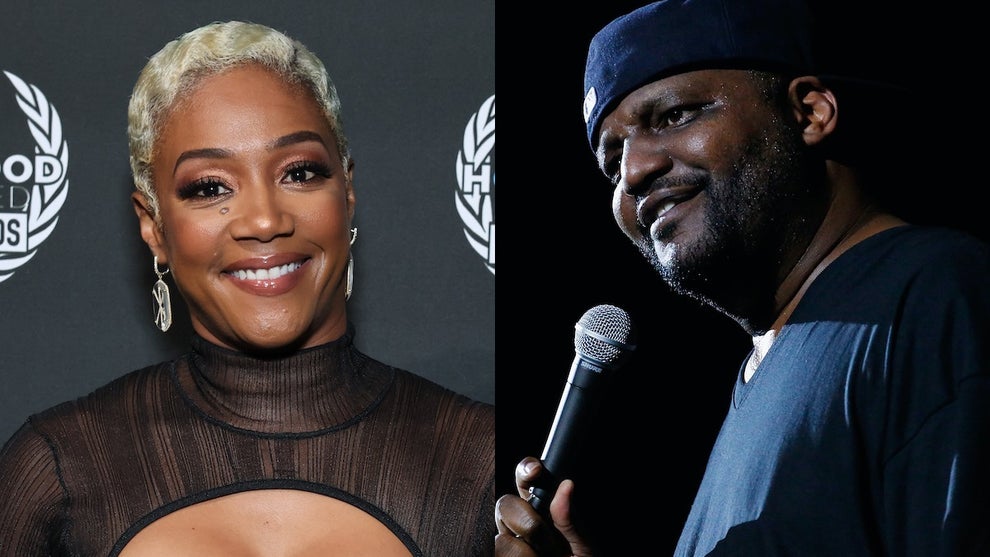 Tiffany Haddish and Aries Spears