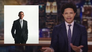 ‘The Daily Show’: Trevor Noah Jokes Obama’s White House Portrait Looks Like It Was ‘Taken at the DMV’ (Video)