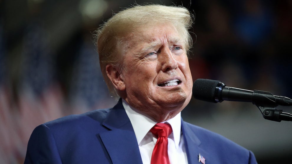 Former President Trump Holds Campaign Rally In Pennsylvania To Support Local Candidates