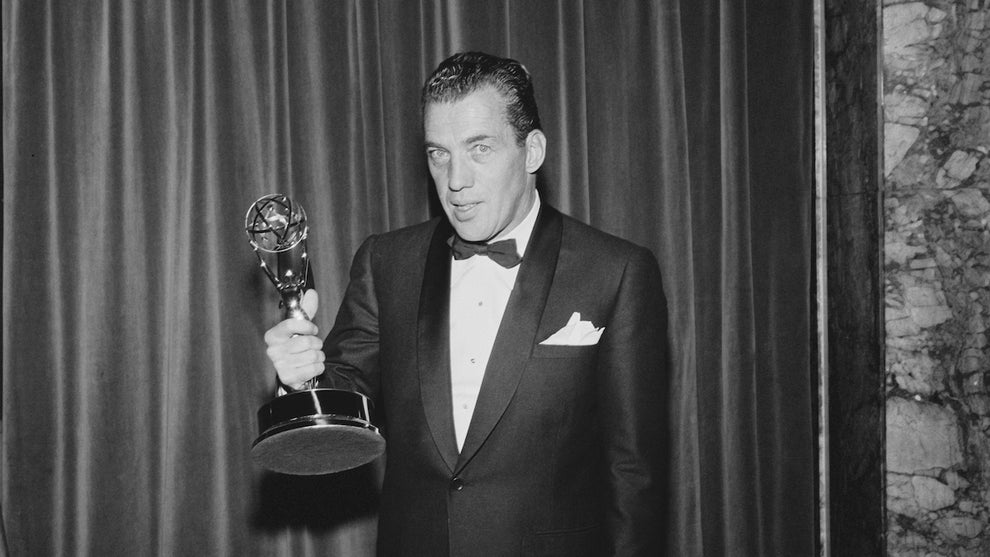 Ed Sullivan at the 1956 Emmys