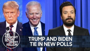 Trump and Biden Tie in New Polls, Rihanna's Big Super Bowl News | The Tonight Show