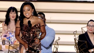 Quinta Brunson Shrugs Off Kimmel’s Lengthy Emmys Bit: ‘I Was Wrapped Up in the Moment’
