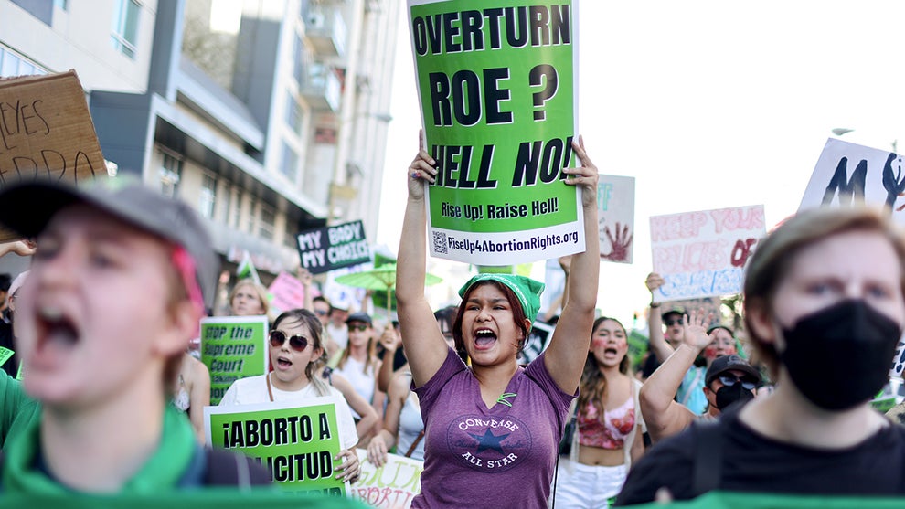 abortion rights protest