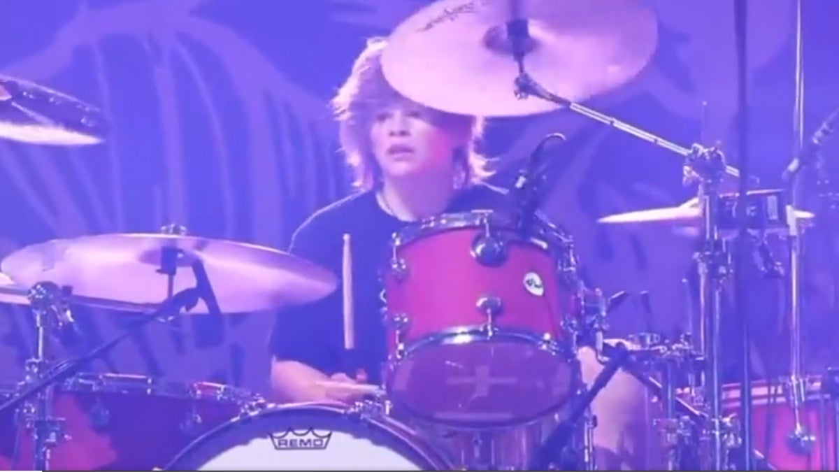 Taylor Hawkins Son Shane Joins Foo Fighters on the Drums