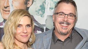 Rhea Seehorn and Vince Gilligan