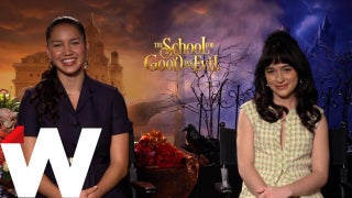 ‘The School for Good and Evil’ Stars and Director Dissect That Final Battle: ‘Actual Fire Coming Out of the Ceiling’ (Video)