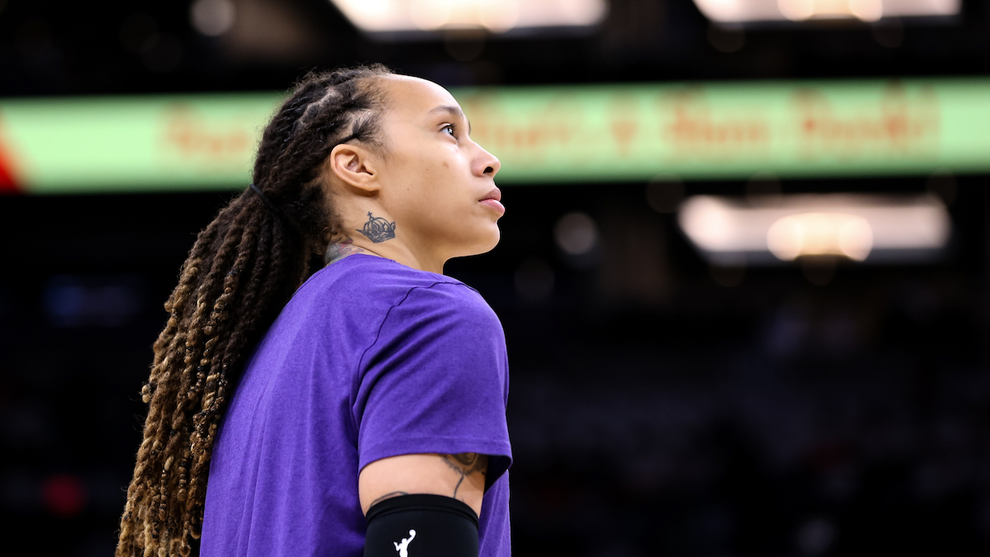 Brittney Griner at WNBA Finals, Chicago Sky v Phoenix Mercury