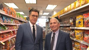 Colbert Takes Fauci to Get Boosted