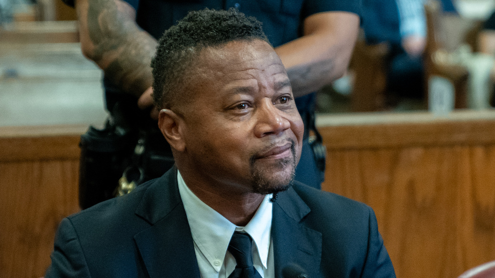 Cuba Gooding Jr Arrives At Court For Sentencing After Guilty Plea
