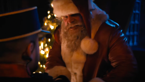 David Harbour as Santa in Violent Trailer Trailer