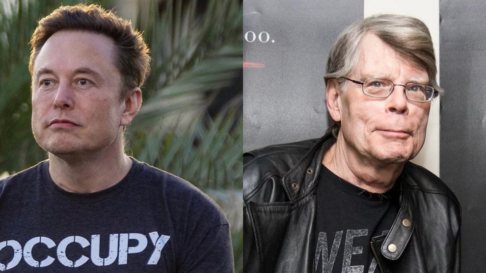 Elon Musk and Stephen King