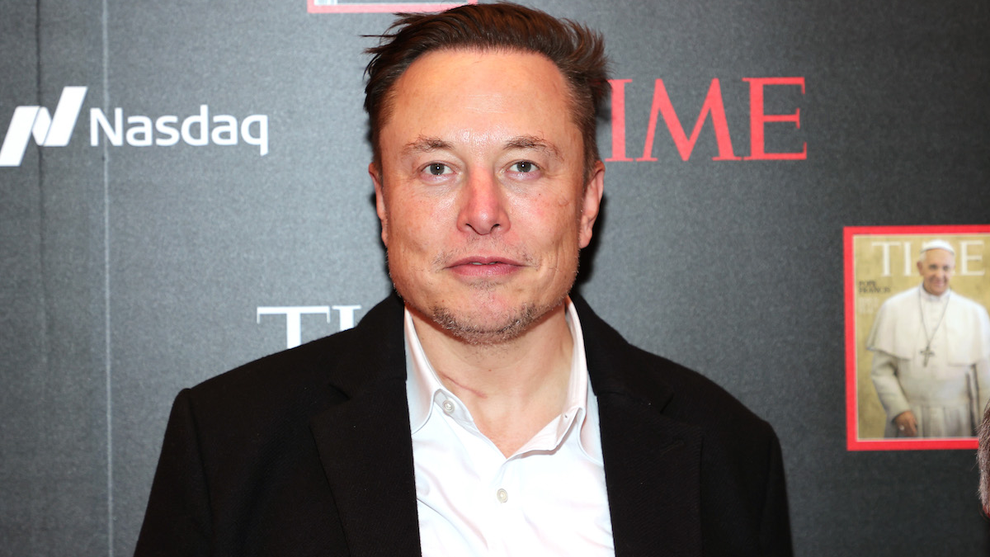 Elon Musk at Time Person of the Year 2021