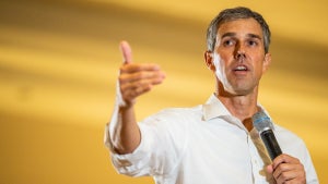 Beto O'Rourke Campaigns For Governor Of Texas