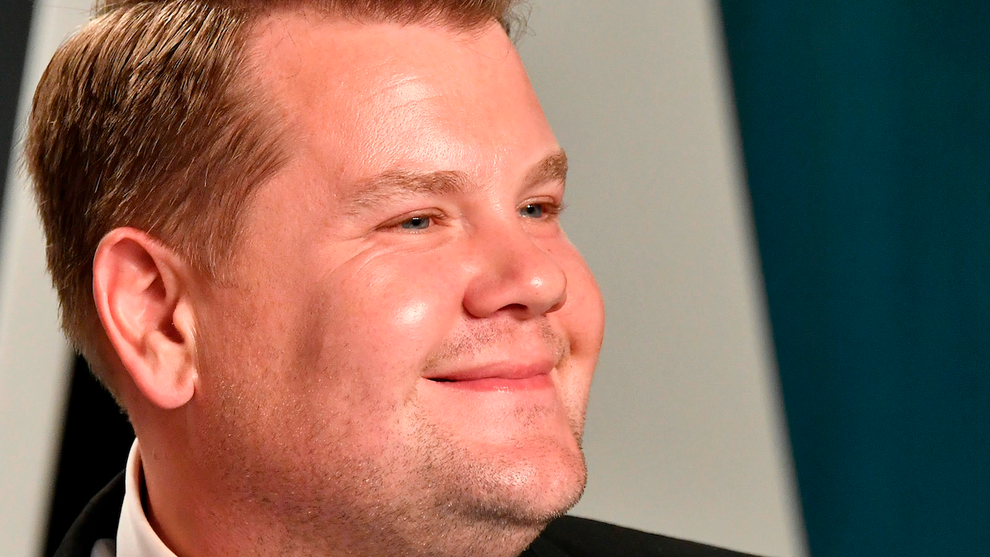 James Corden at the 2020 Vanity Fair Oscars Party